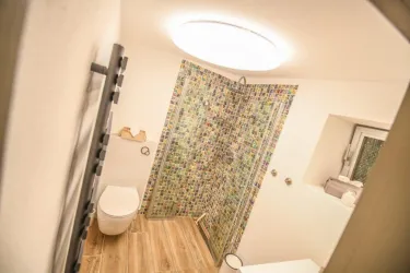 Bad (© Kleines Ferienhaus Weiler)