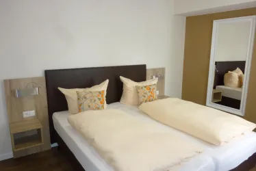 Ebenstein - Doppelbett (© Hotel Stadtmühle)