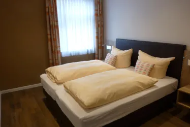 Spangenberg - Doppelbett (© Hotel Stadtmühle)