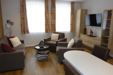 Milcherstich - Wohnbereich1 (© Hotel Stadtmühle)