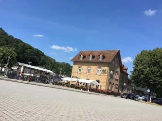 Bahnhof Lauterecken-Grumbach (© FVZV Pfälzer Bergland, Ludmilla Schwarz)