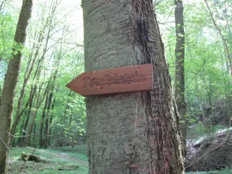 Schild Teufelsstein