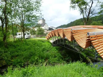 Skulptur brücke