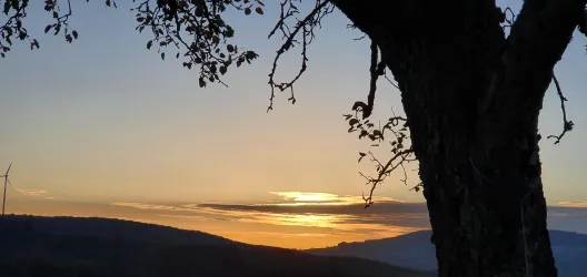 Sonnenaufgang mit Weitblick