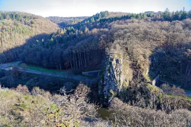 Klausfelsen im Herbst