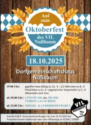 Oktoberfest Nußbaum (© VfL Nußbaum)
