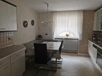 Blick in die große Wohnküche