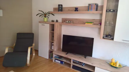 Fernsehecke im Wohnzimmer