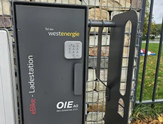 E-Bike-Ladestation Baumholder Weiherplatz E-Bike-Ladestation Baumholder Weiherplatz