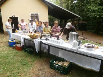 Frühstück am Waldhaus Baumholder (© VG Baumholder)