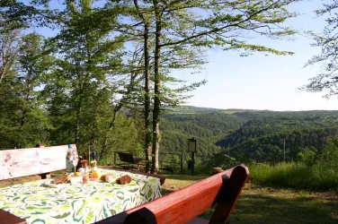 Wanderpicknick mit toller Aussicht
