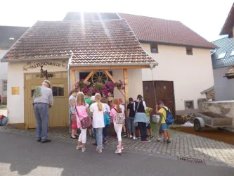 Besichtigung Hist. Schmiede Bier