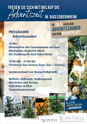 Adventszauber-Plakat-Programm