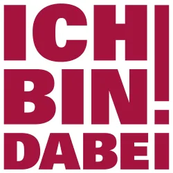 Logo Ich bin dabei (© Staatskanzlei RLP)
