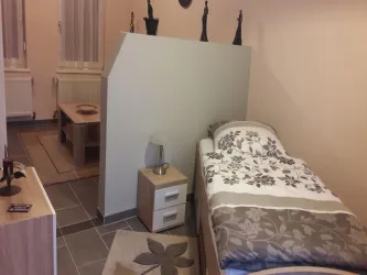 Wohn-und Schlafbereich Apartement 2