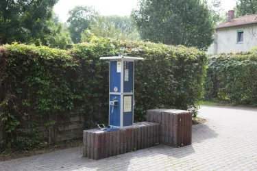 Versorgungsstation (© Wohnmobilstellplatz "Am Nohfels")