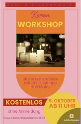 Workshop Kerzen (© Blumenhaus am Markt)