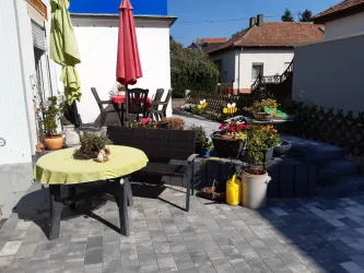 Ferienwohnung Uschi - Terrasse