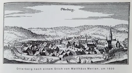 Otterberg Ansicht 1645  Stich Merian 2