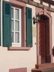 Tür franz.ref.Pfarrhaus