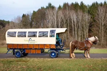 Kutsche mit Logo (© Tourist-Info Otterberg)