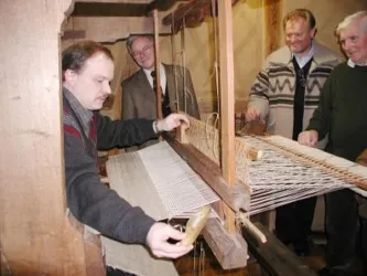 altes Webgerät Alte Welt Museum