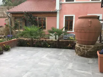 Terrasse Hinterhof