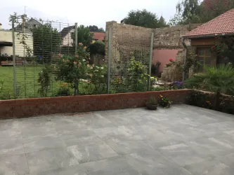 Blick auf den Garten