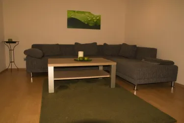 Wohnzimmer EG (© Michael Posthaus)