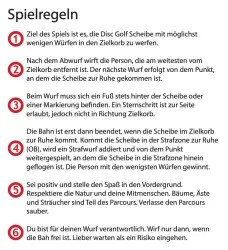 Frisbeegolf Regeln (3)