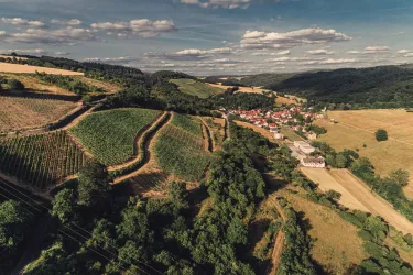 Blick auf Auen