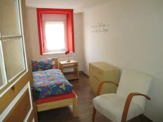Einzelzimmer im Erdgeschoss
