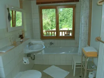 Badezimmer (© Ferienwohnung Dietz)