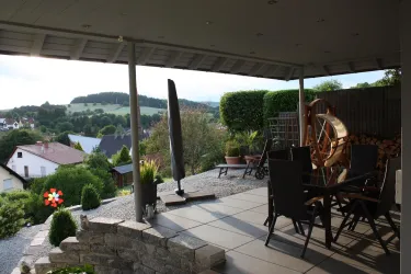 Terrasse groß Ausblick