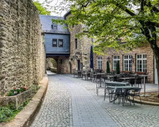 Burg barrierefrei