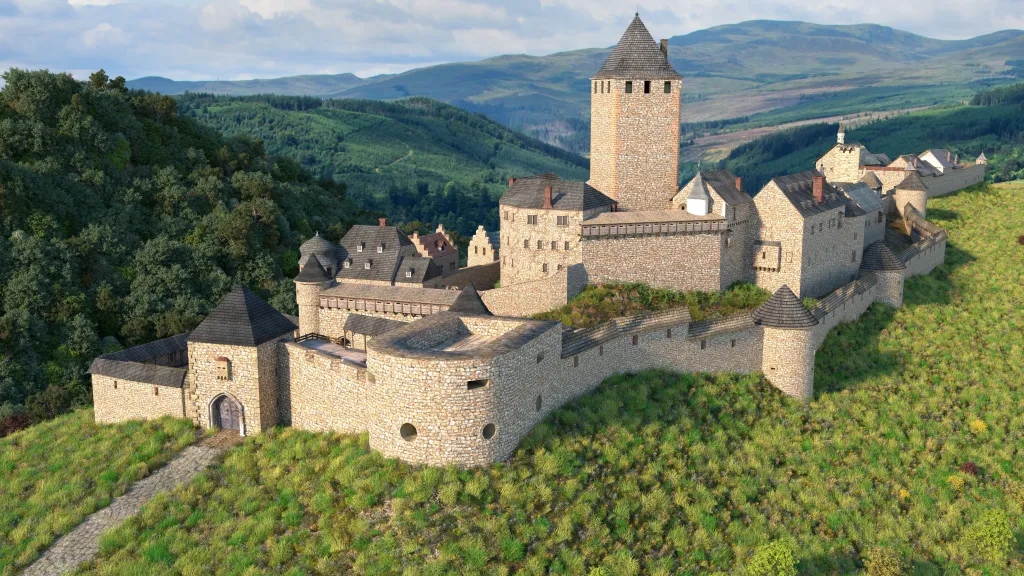 Burg Lichtenberg um 1620