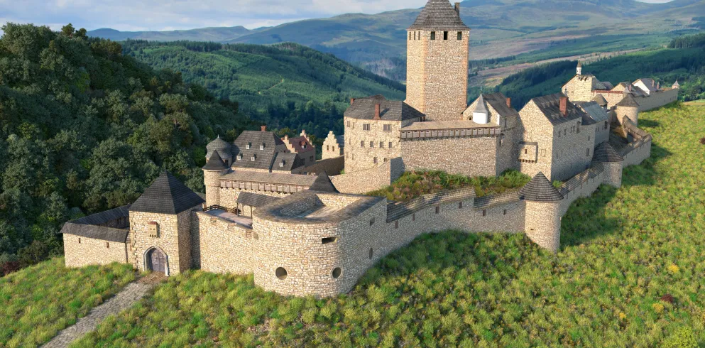 Burg Lichtenberg um 1620