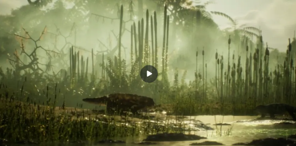 Lebewelt vor 300 Millionen Jahren