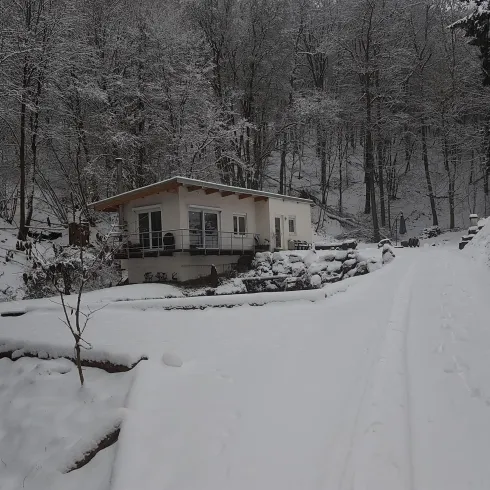 Waldhaus im Winter Waldhaus im Winter
