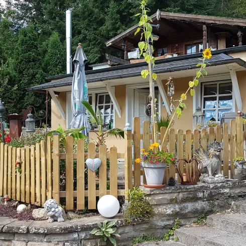 Eingang und Terrasse Eingang und Terrasse